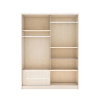 China Durable OEM Designs Modern Wardrobe Solid Wood Fitted Bedroom Wardrobes for sale