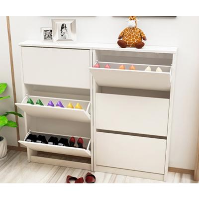 China High quality economical modern wooden melamine white storage cabinet in solid wood color for sale