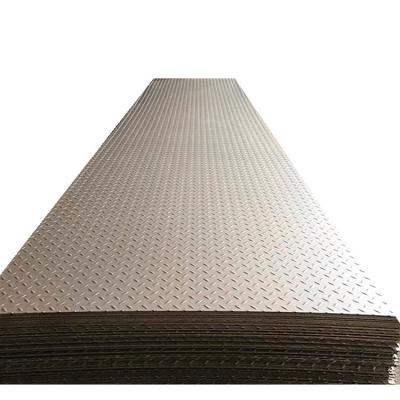 China Achitechive Supply of Stainless Steel AISI304 201 316 321 310S Checkered Plate Embossed Non-Slip Stair Treads for Industrial Set Construction for sale