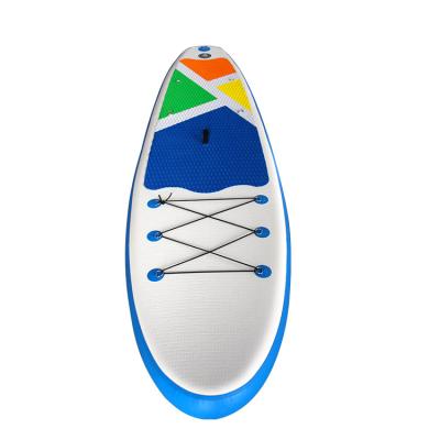 China Unisex Custom KUNSAN Paddle Board Drop Stitch Logo Inflatable SUP Paddle Board Bamboo for sale