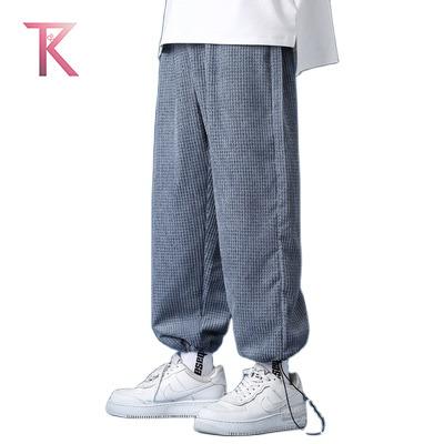 China New Fashion Juniors Cargo Viable Custom Casual Pants Mens Loose Fit Pants for sale