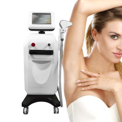 China 1064 Vertical Permanent Epilator 3 Wavelengths Diode Laser Hair Removal Triple Diode Laser 755 808 for sale