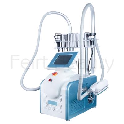 China High Quality Weight Loss Criolipolisis Grip Reduction Fat Cavitation +rf Laser Cooling Multifunction Cooling Slimming Machine for sale