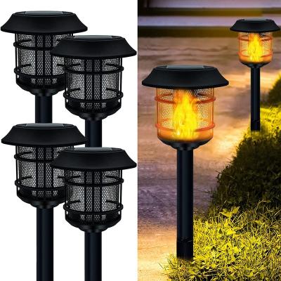 China Solar Garden Touch Light with Flickering Flame for Halloween Decorations, Waterproof LED Solar Powered Light for sale