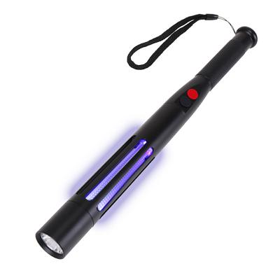 China Emergency 300 Lumens Portable Self-Defense Torch with UV Killer Lamp Mosquito USB LED XPE Rechargeable Security Flashlights for sale