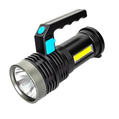 China ROAD High Power 10W 400 Lumen USB Rechargeable LED Background Spotlight Outdoor Waterproof Patrol Flashlights for sale