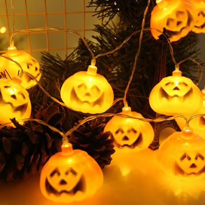 China Constant Flashing Light Holiday Lights Or For Halloween Decorations LED Pumpkin String Lights Waterproof for sale