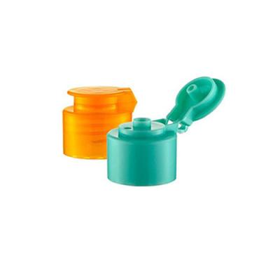 China Lekvrije k902-5 Plastic Flip Top Caps Recyclable Multiscene voor Fles Te koop