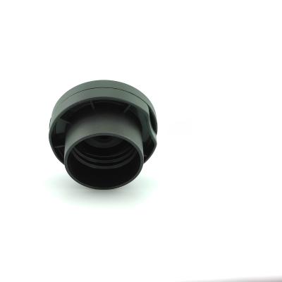 China Black 24 Mm Flip Lid 24-410 Plastic Flip Top Cap For Dispensing Bottle for sale