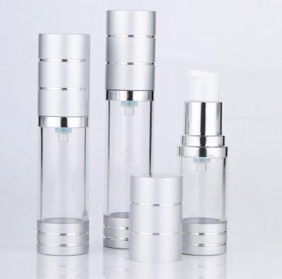 Κίνα Cosmetic Package Round Plastic Lotion Cream Empty Airless Bottle with Pump προς πώληση