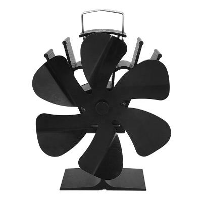 China 2021 New Style 6 Blades Winter Use Modern Heat Powered Stove Fan for sale