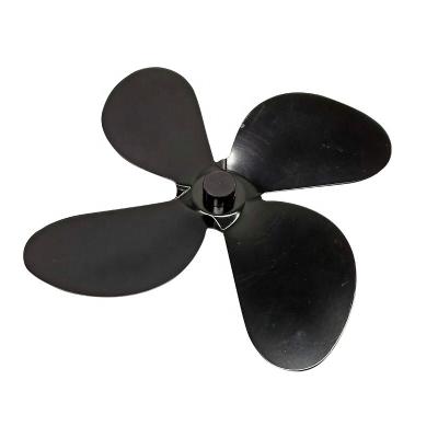 China Quiet Car Aluminum Alloy Stove Fan 4 Blades For Home Use for sale