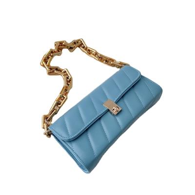 China 2021 Fashionable Lady Bags New Classic All-match Acrylic Chain Shoulder Bag Handbag for sale