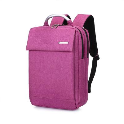 China With Logo USB Computer Men's Computer Professional Custom Bag Office Large Shockproof Laptop Backpack Oxford for sale