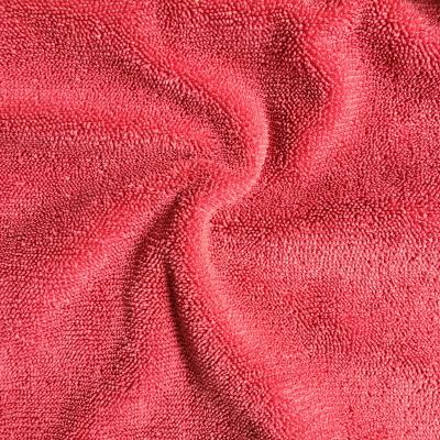 China Stocked Absorbent Microfiber Twisted Loop Car Wash Towel Car Drying Towel for sale