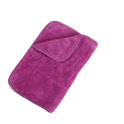 China Sustainable Premium Coral Fleece Car Wash Towel Microfiber Car Detailing Cloth Car Care Detailing Towel for sale