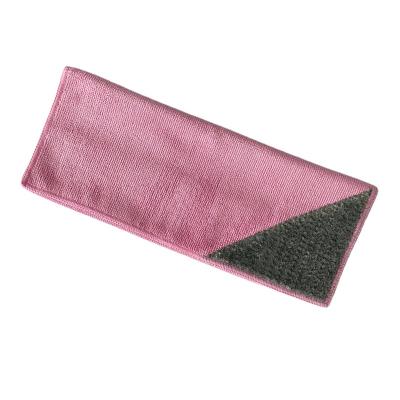 China Sustainable Microfiber Polyester Nylon PP Silk  Kitchen Cleaning towel  Fabric household cleaning cloths for sale