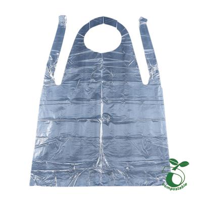 China Wholesale Disposable Compostable Biodegradable Biodegradable Plastic Barbecue Outdoor Apron Tear-Resistant Home For All-Season Cleaning LDPE for sale