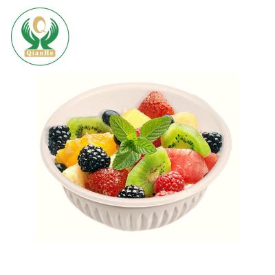 China High Quality Disposable Cornstarch Disposable Biodegradable Tableware Biodegradable Bowl With Lid for sale