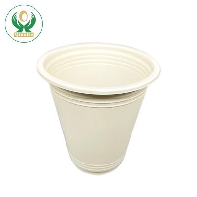 China 8oz Cornstarch Disposable Eco-friendly Biodegradable Compostable Liner Paper Cups for sale