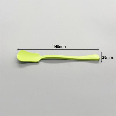 China High Quality Disposable Cornstarch Ice Cream Spoon Biodegradable Dinner Forks Portable Travel Cutlery Set for sale