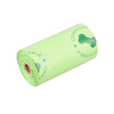 China Factory Wholesale Household Products Poop Bag Pet Dog Poop Compostable Biodegradable Cat Poop Bag Garbage Bag Wholesale for sale