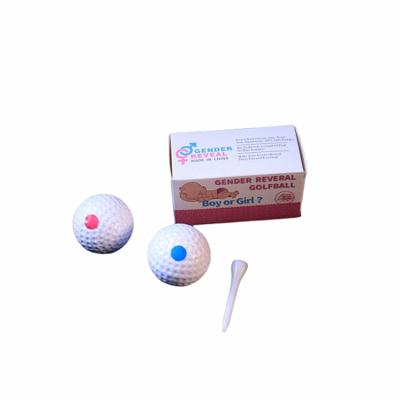 China PS Hardware Amazon Bestsellers Boy Girl Gender Reveal Global Golfbal Golf Balls With Factory Price for sale