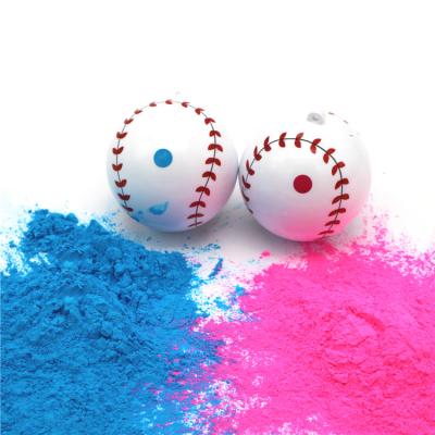 China PS Material Environmental Protection Baby Gender Reveal Party Smoke Baseball Consumables Batch for sale