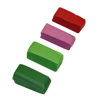 China Hot Selling Party Suppies Green Multicolor Rectangle Shaped Paper Confetti For Wedding Party for sale