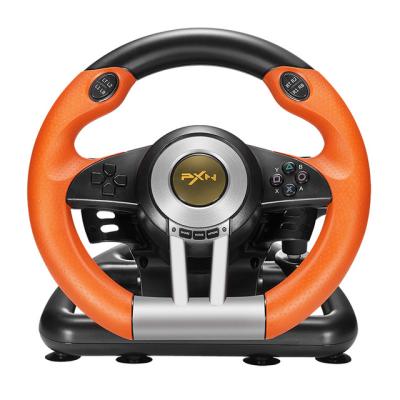 China VIBRATION MOTOR PXN V3II Pro Gaming Racing Pad 180 Degree Steering Wheel Vibration Joysticks with Foldable Pedal for PC PS3 PS4 XboxOne All-in-one for sale