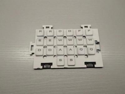 China Rectangular Plastic Injection Moulding Keypad , Custom Injection Molding Keycaps for sale