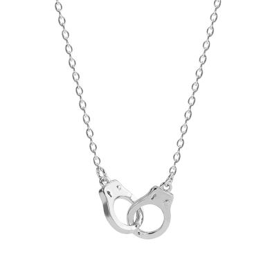 China FASHIONABLE Wholesale Sterling Silver Choker Handcuff Pendant Necklace for Women for sale