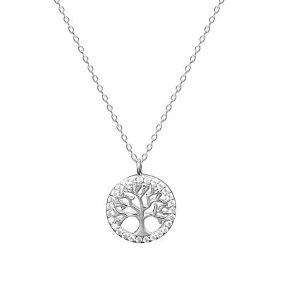 China Nickel Free 925 Sterling Silver Tree of Life Necklace for Women for sale