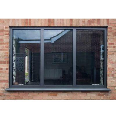 China Folding Outdoor Aluminum Framed House Windows Quality Assurance Safety Glass Window for sale