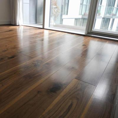 China Indoor Natural American Walnut Engineered Hardwood Flooring - 7.5