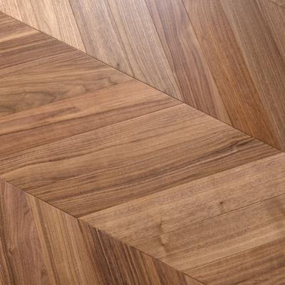 China Contemporary Natural American Herringbone Engineered Walnut Parquet for sale