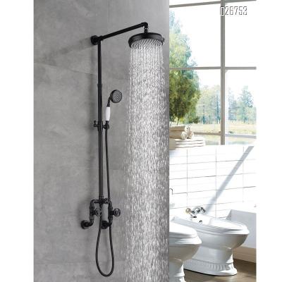 China Without Sliding Bar Hot Selling Bathroom Bath Wall Mounted Rain Shower Set for sale