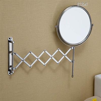 China Magnificent 6 Inch All Bathroom Copper Mirror Punch Free Cosmetic Mirror With Sliding Door for sale