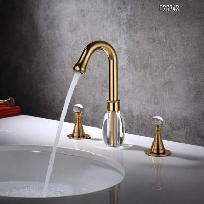 China Gold Copper Metered Faucets Antique Faucet Basin Sink Faucet for sale