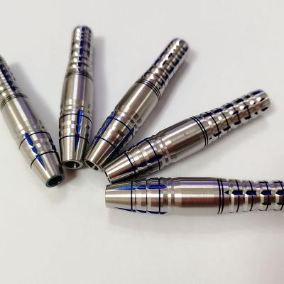 China Blue Color Titanium Tungsten Soft Tip Darts Barrel Factory for sale