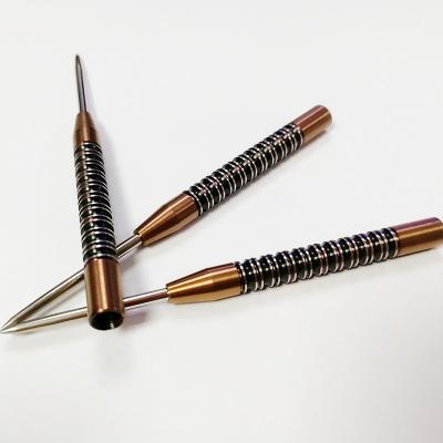 China Super Thin 95% Tungsten Double Color Coating Dart Barrel 95% Tungsten Steel Tip Darts Factory Customized for sale