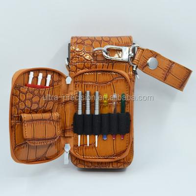 China High Quality PU Leather With Crocodile Pattern Customized Dart Wallet Dart Leather Case Darts Holder for sale