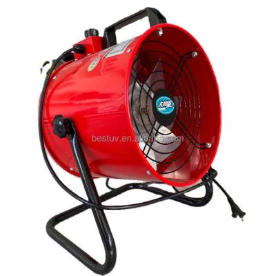 China Hotels Portable Mobile Industrial Axial Blower Workshop Exhaust Fan High-Speed ​​Bracket Type for sale