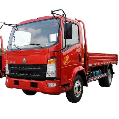 China Hot Lorry Trucks HOWO Cargo 4x2 10 Ton 2 Axles Small Cargo Truck For Sale 5995x2250x2450 for sale