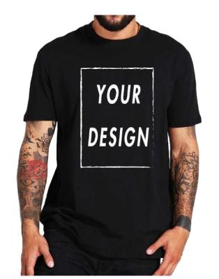 China 2021 Anti-wrinkle new product manufacturers fashion men's new 100% premium cotton printing custom T-shirt for sale