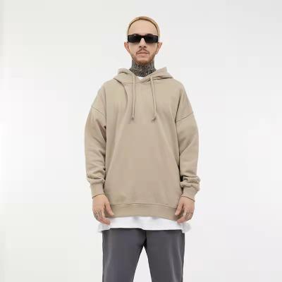 China Wholesale Oversized Fashion Heavy French Terry Hoodies Men Breathable Apparel OEM Hoodies and Sweatshirts for sale