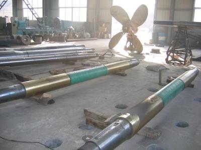 China OEM de aço forjado Aproved do ODM de Marine Propeller Shaft da ranhura e do níquel à venda