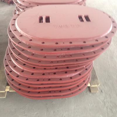 China Marine Manhole Cover met CB/T 19-2001 Standaard en roestvrij staal Bolt Nut en Washer voor verschillende tanks op schepen Te koop