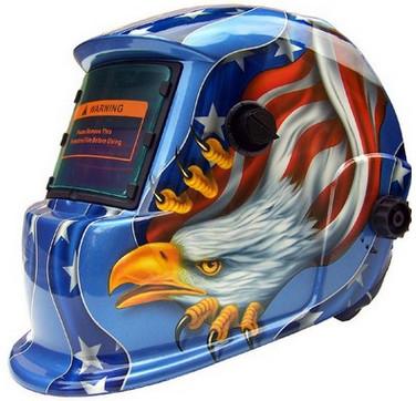 China Adjustment Solar Lightweight Auto Darkening Welding Helmet / Mask for sale