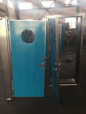 China Puerta de la cabina a prueba de fuego marina de acero inoxidable/aluminio Puerta de escotilla marina de diámetro 250 min en venta